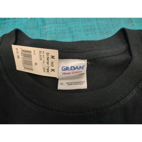Warning Choking Hazard Black Funny T-Shirt Funny Sexual Humor BJ New With Tag - Picture 3 of 5
